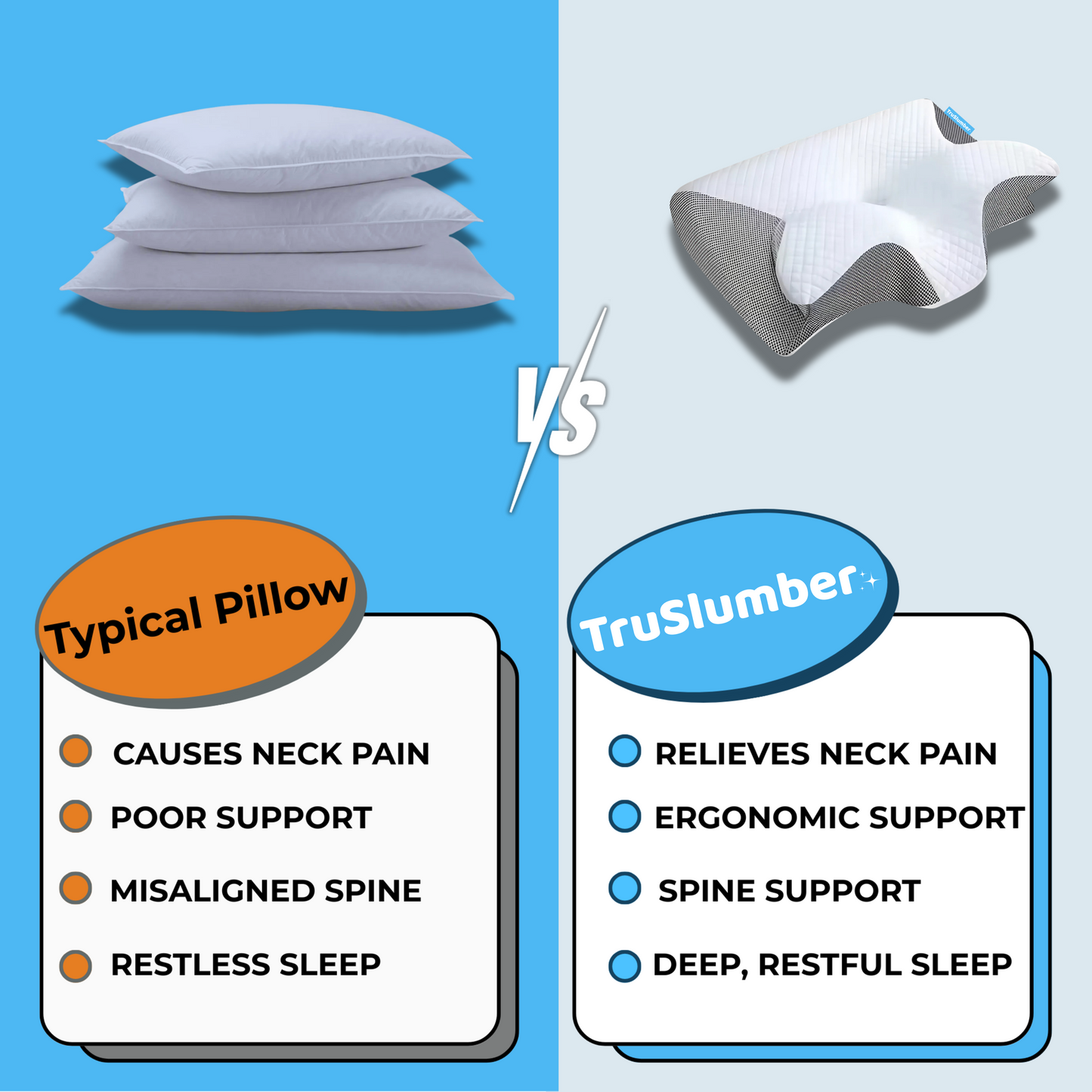 TruSlumber Contour Support Pillow
